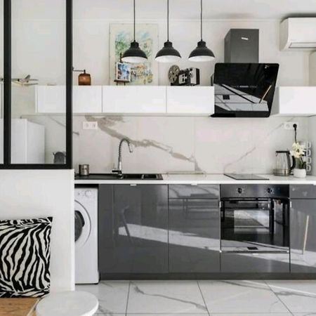Design loft Studio 4 places piscine et parking Vallauris Extérieur photo
