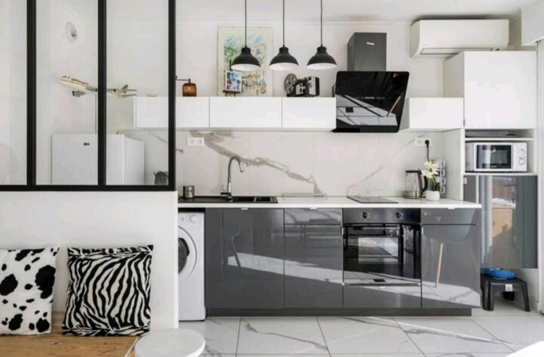 Design loft Studio 4 places piscine et parking Vallauris Extérieur photo